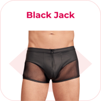 hálós boxeralsó, hálós boxeralsó, Black Jack boxeralsó