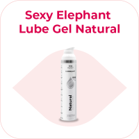 vízbázisú síkosító, Sexy Elephant Natural síkosító