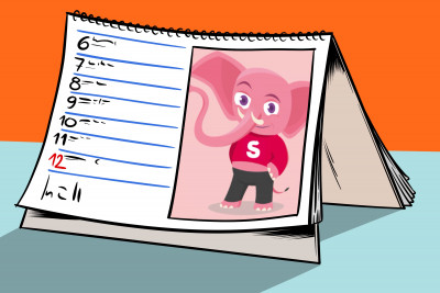A naptárban egyszerűen nyomon követhető a ciklus menstruációs ciklus