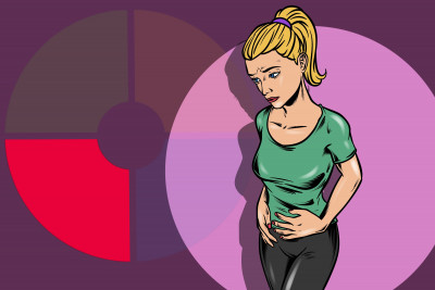 A menstruáció fájdalmas lehet menstruációs ciklus