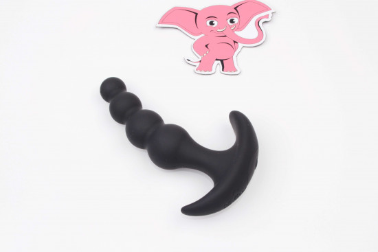Vibrációs análgyöngysor Vibro Anal Beady távirányítóval (12,8 cm)