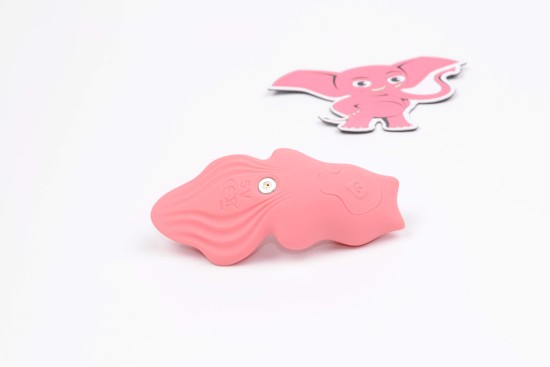 Bugyivibrátor The Silent Wave távirányítóval (8,7 cm)