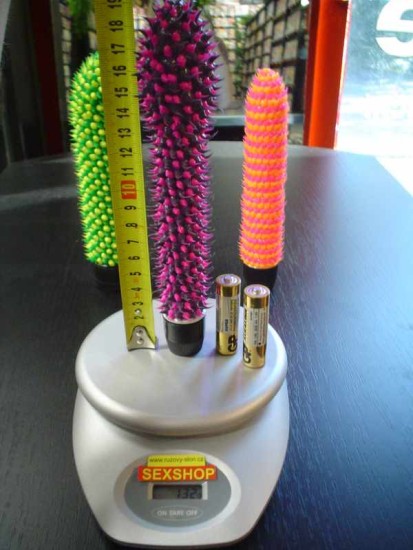 Vibrátor kaktusz lila 19 * 3 cm