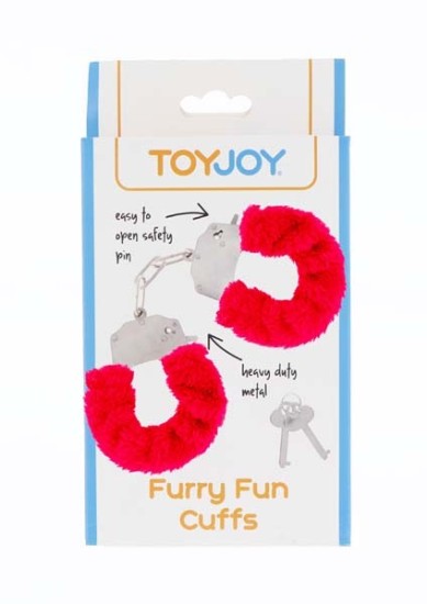 ToyJoy Classics Furry Fun Cuffs Purple