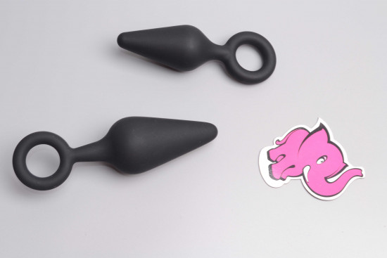 Soft Feel análdugó karikával