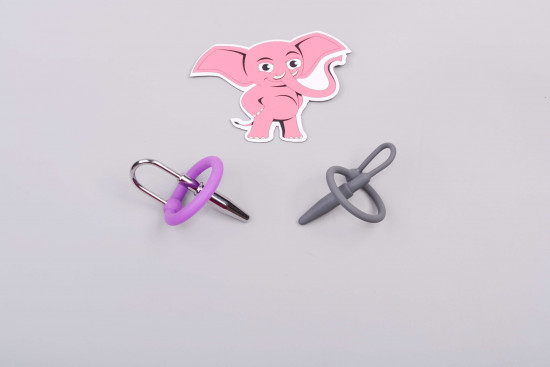 Sperma dugó szilikon gyűrűvel Glans Ring (8 mm)