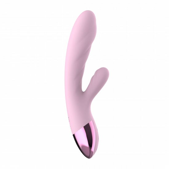 Lissy meledő vibrátor klitoriszkarral (20,5 cm)