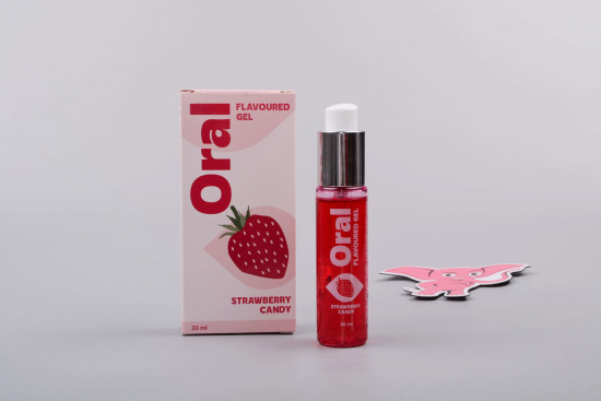 Orális síkosító gél Strawberry Candy (30 ml)