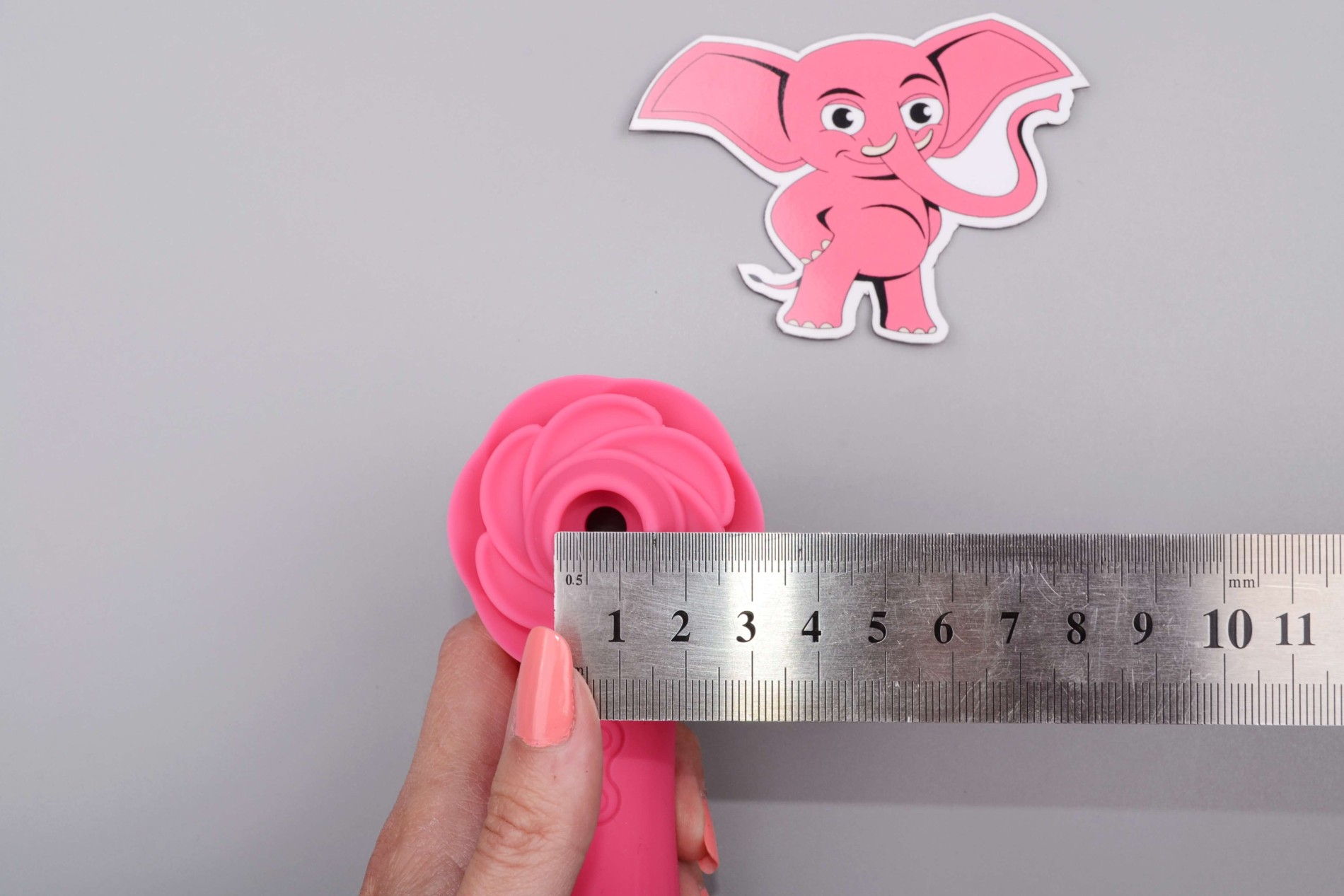 Adore Lilien II. nyomásvibrátor (15 cm), méretek