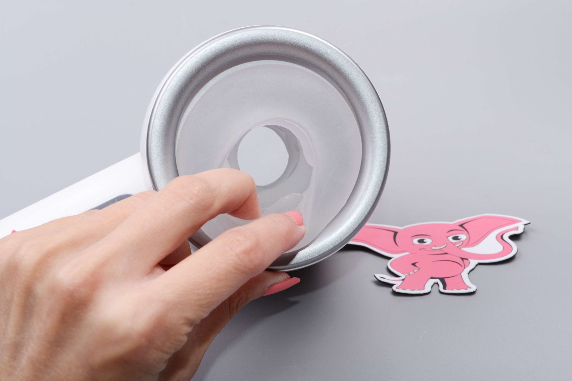 Automatikus maszturbátor Hammer Time (20,6 cm) + ajándék erekciós gyűrű