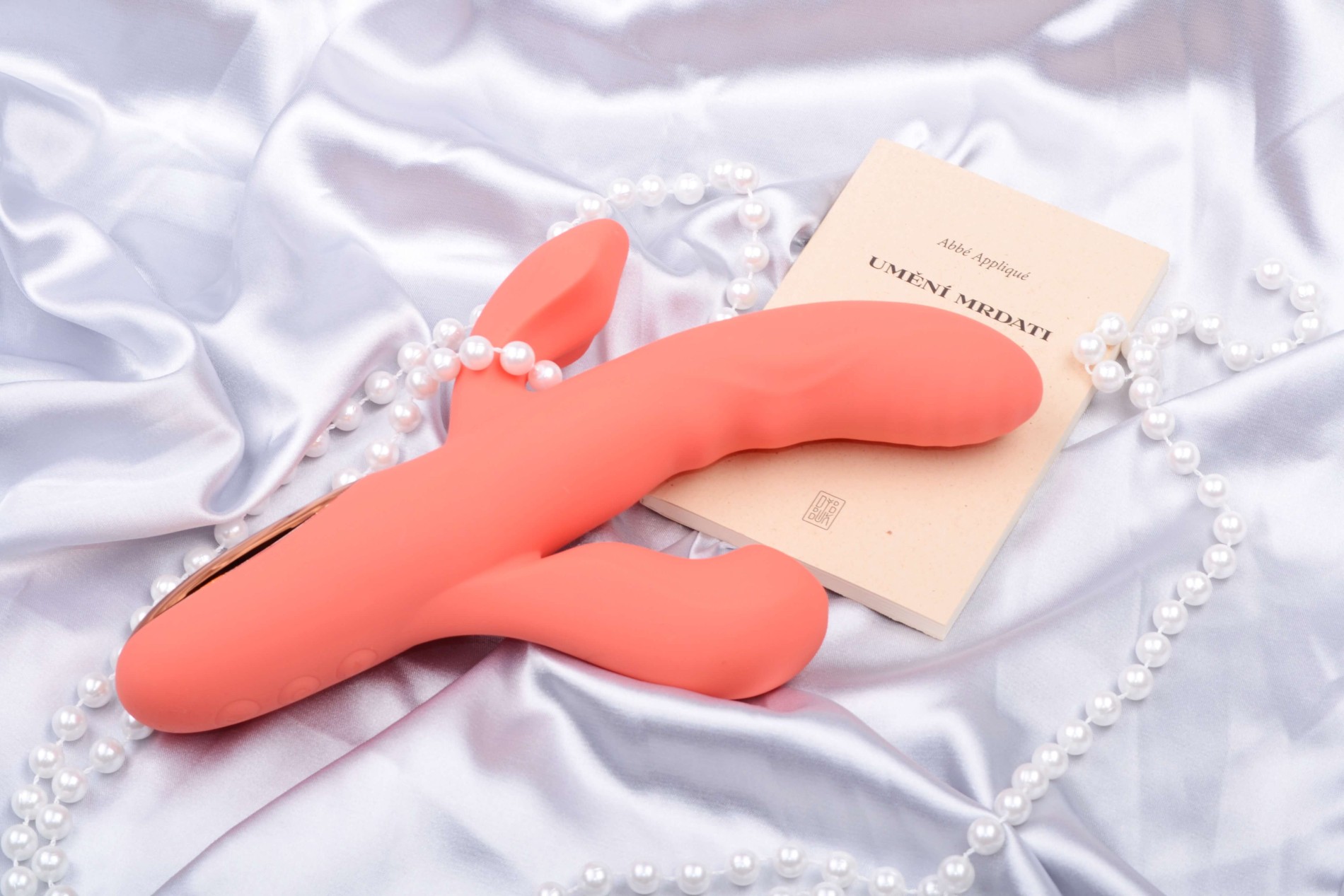 Adore Coraline - szilikon nyomóvibrátor 3 az 1-ben fűtéssel