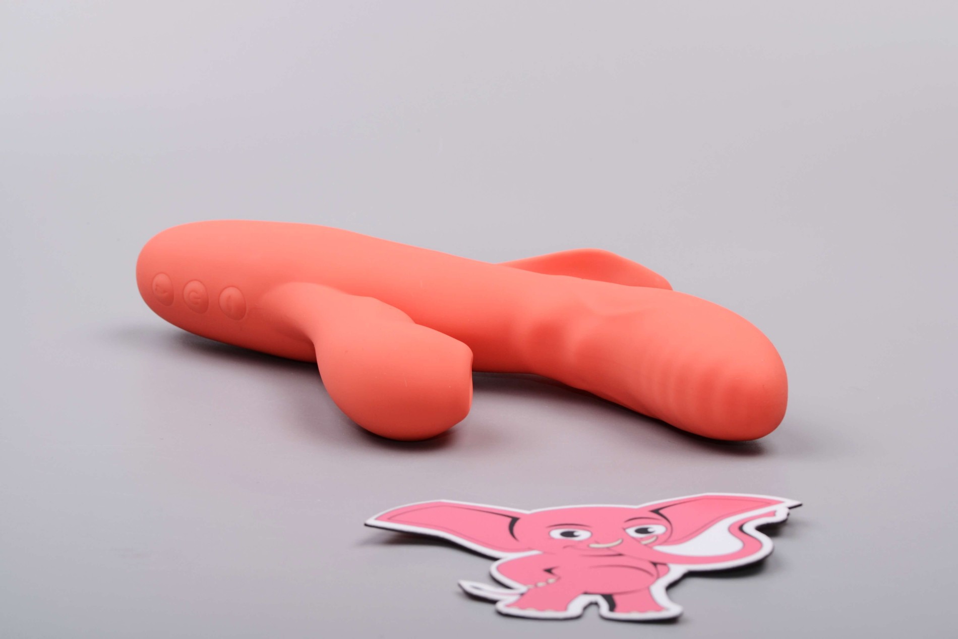Adore Coraline - szilikon nyomóvibrátor 3 az 1-ben fűtéssel