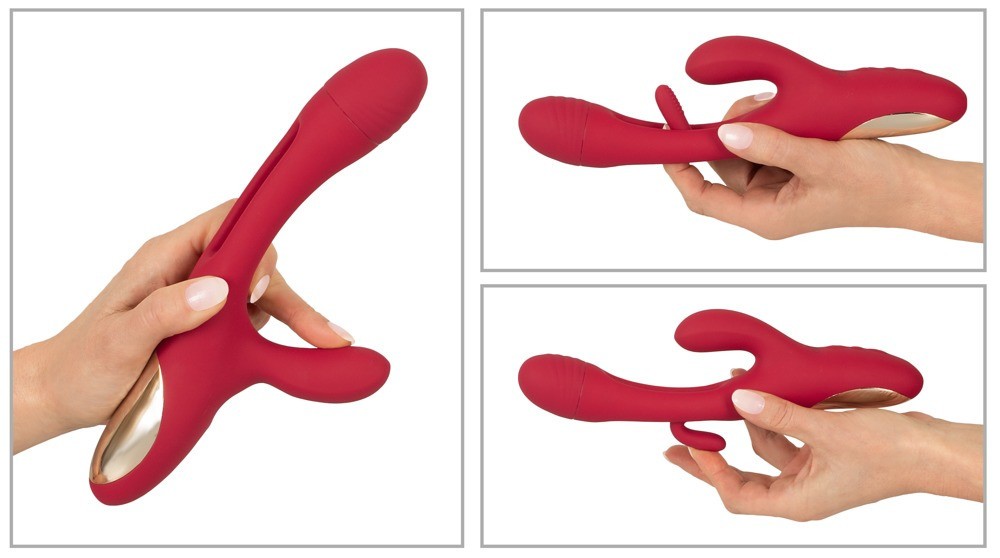 Szilikon vibrátor Rabbit G-Spot (24 cm)