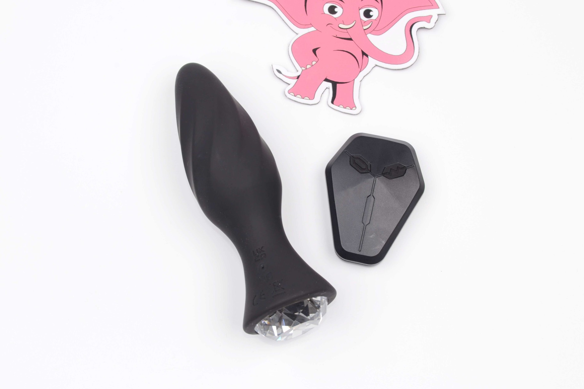 Diamond Vibe vibrációs análdugó távirányítóval (12,3 cm)