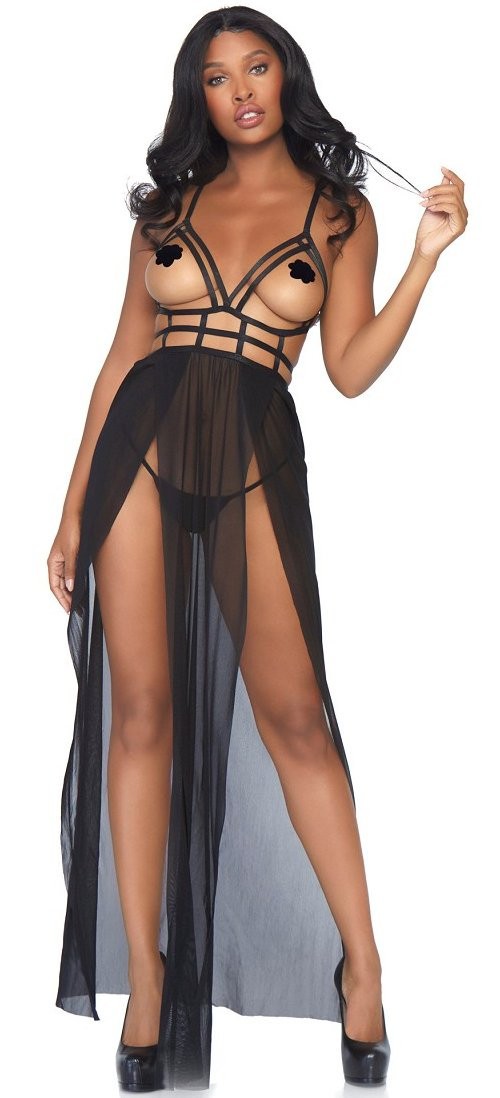 Cage Maxi Dress kétrészes ruha
