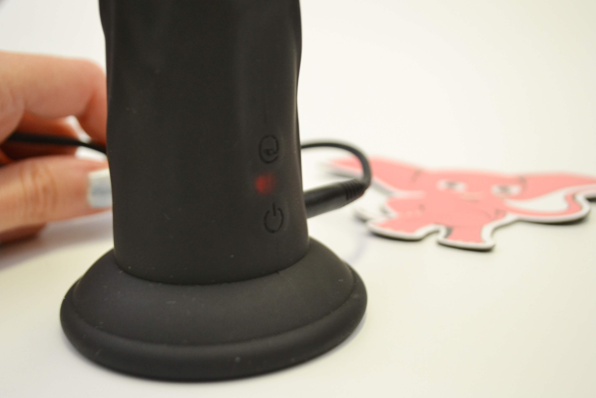 Szilikon vibrátor tapadókoronggal Mister A (19 cm)