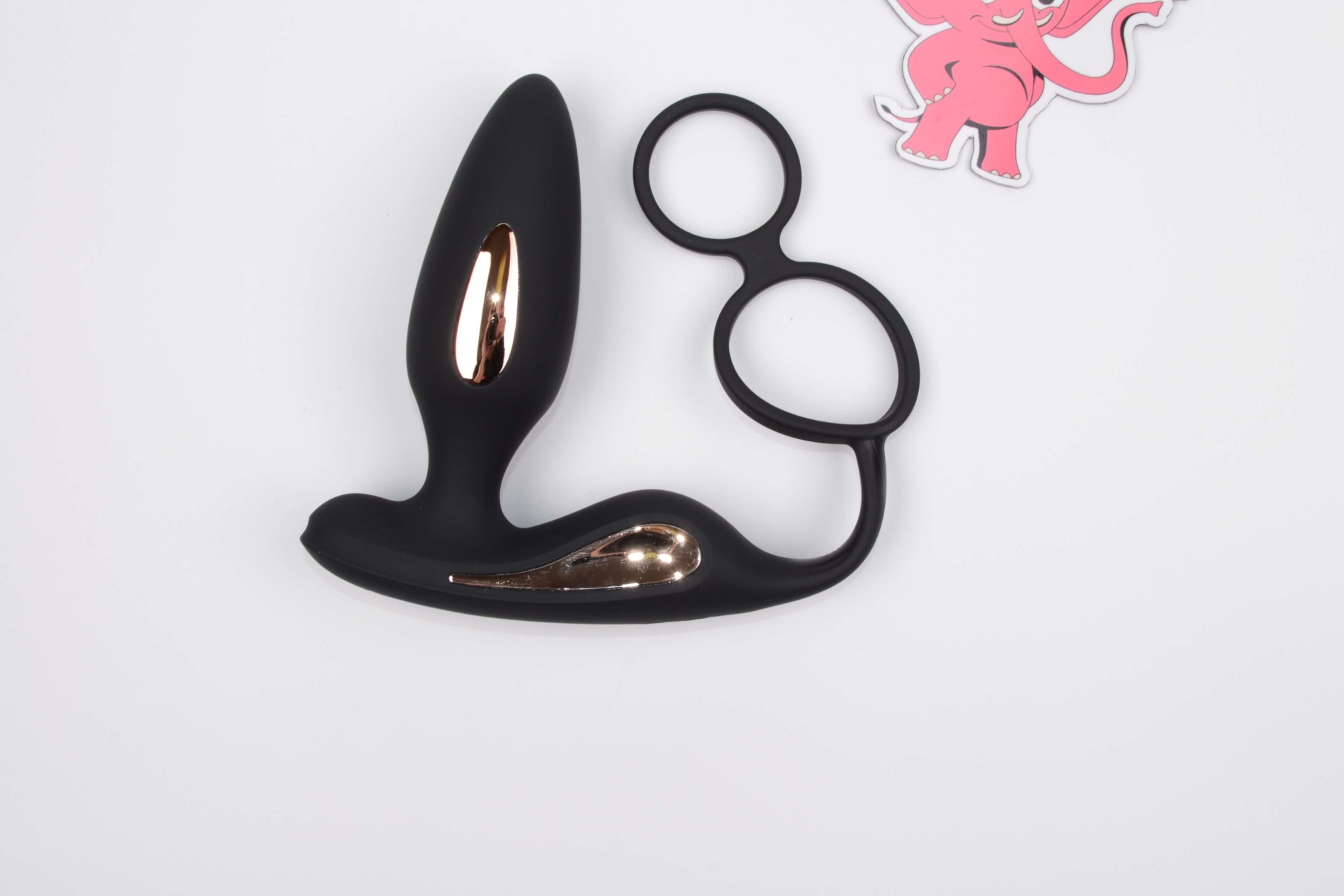 Vibrációs análdugó Loop erekciós gyűrűvel és távirányítóval