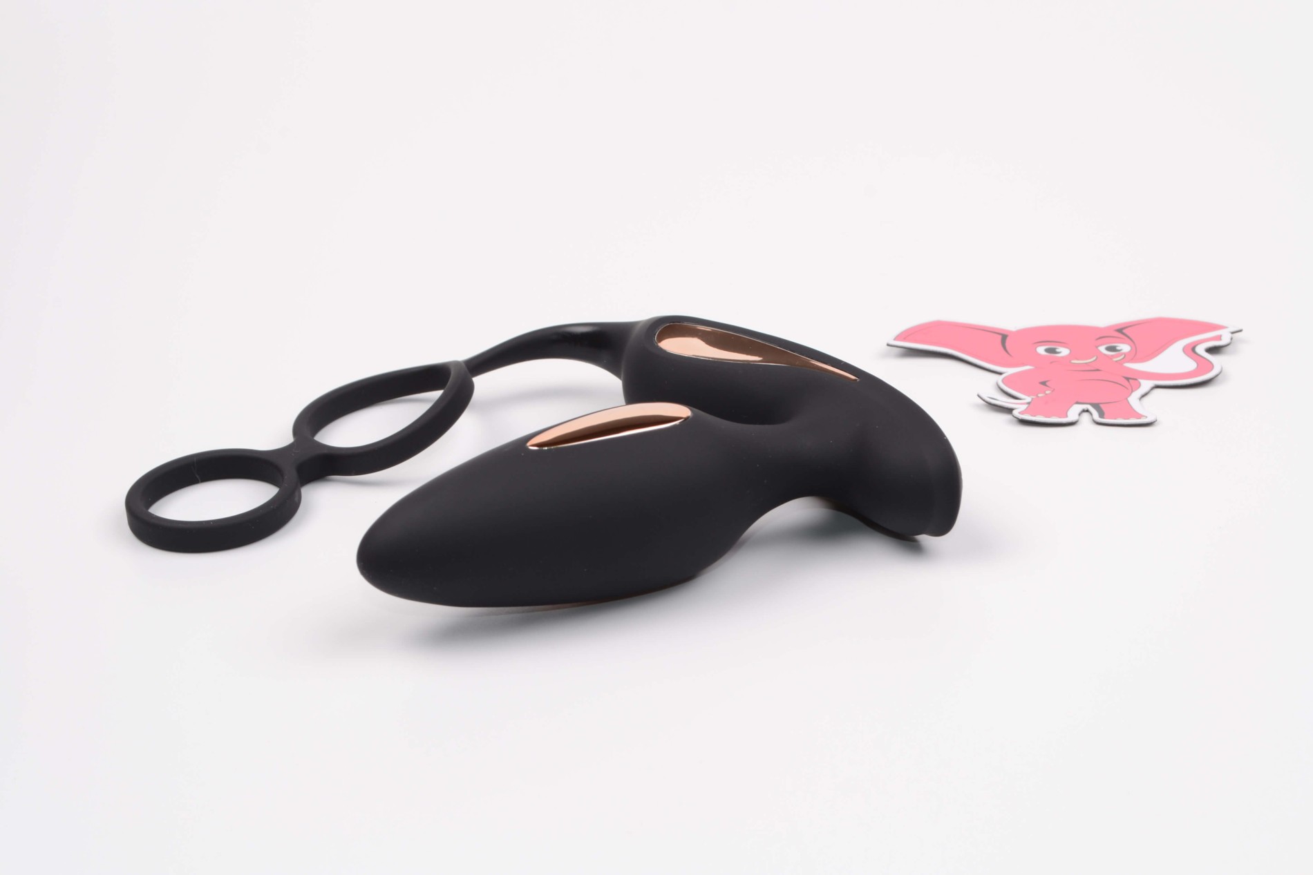 Vibrációs análdugó Loop erekciós gyűrűvel és távirányítóval