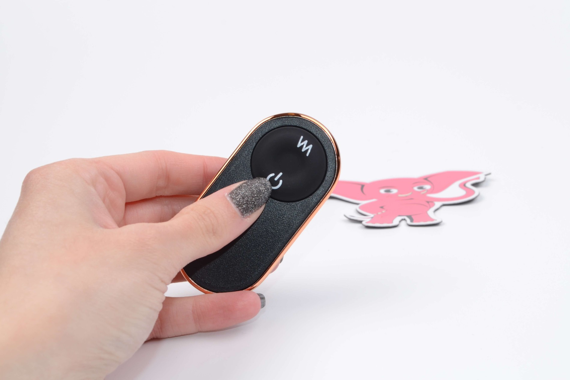 Vibrációs análdugó Loop erekciós gyűrűvel és távirányítóval