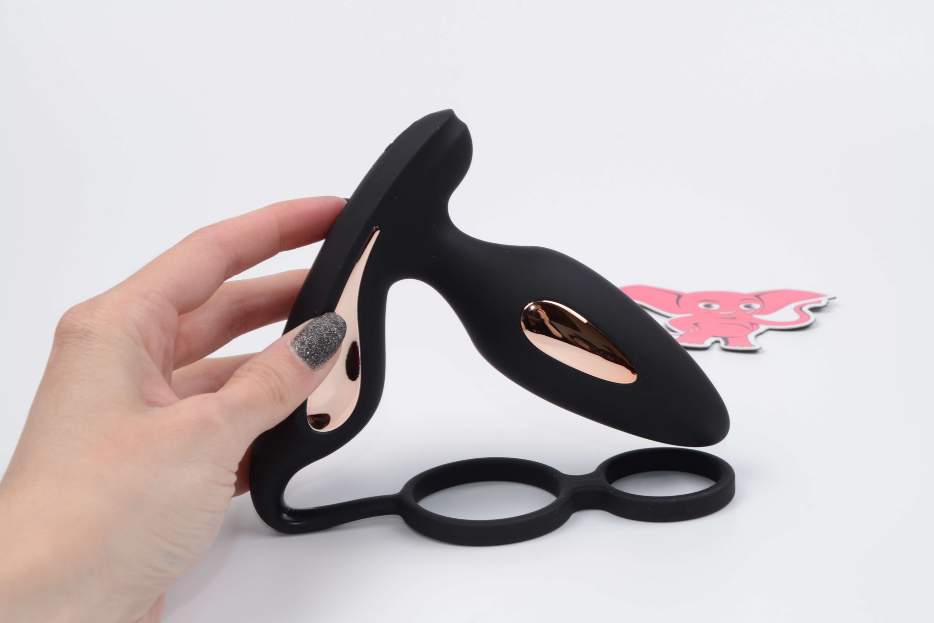 Vibrációs análdugó Loop erekciós gyűrűvel és távirányítóval