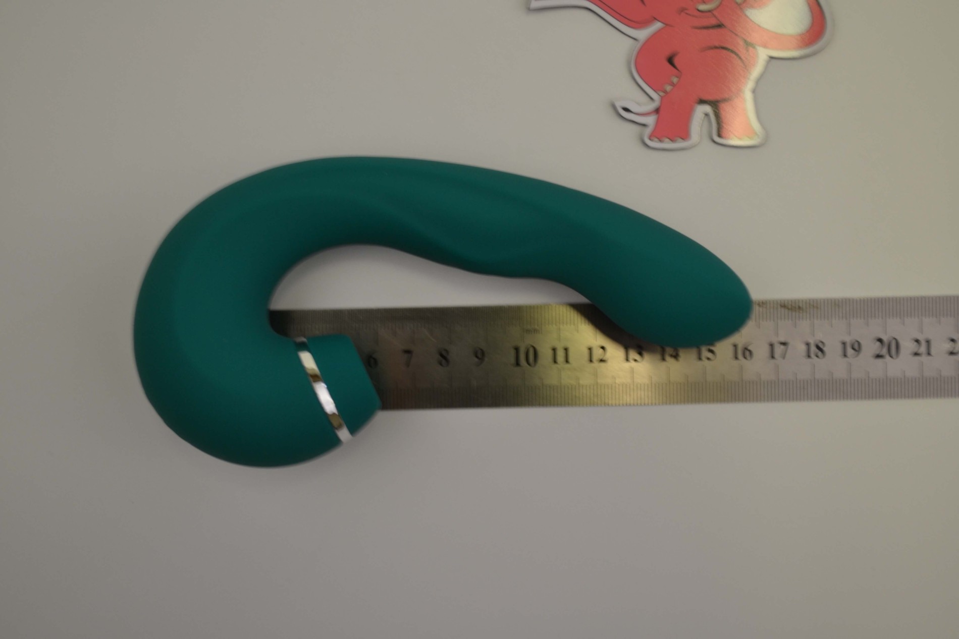 Nyomásvibrátor Climax Combo Curve (16 cm)