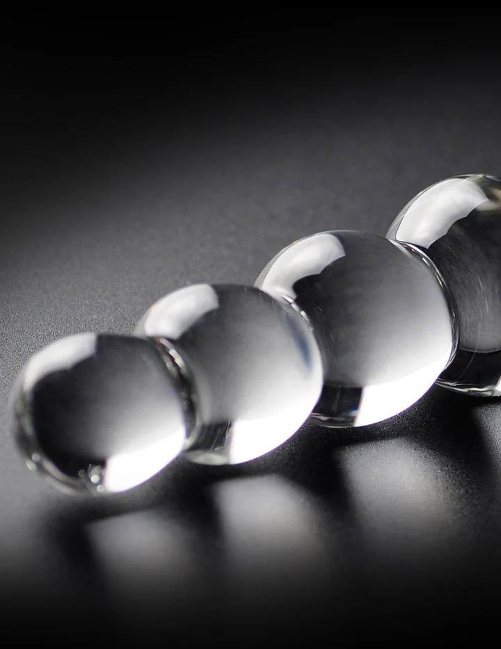 Üveg dildó Icicles No. 2 (22 cm)