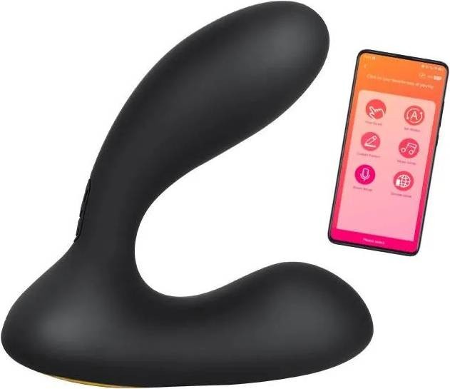 Vibrációs análdugó Svakom Vick Neo mobilalkalmazással  (10,6 cm)