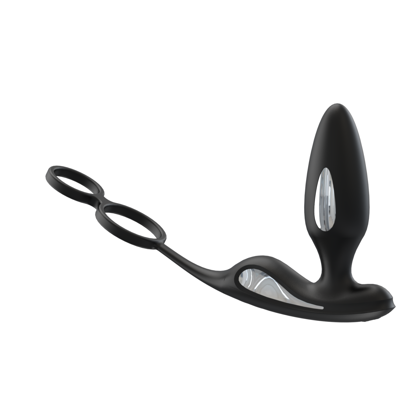 Vibrációs análdugó Loop erekciós gyűrűvel és távirányítóval