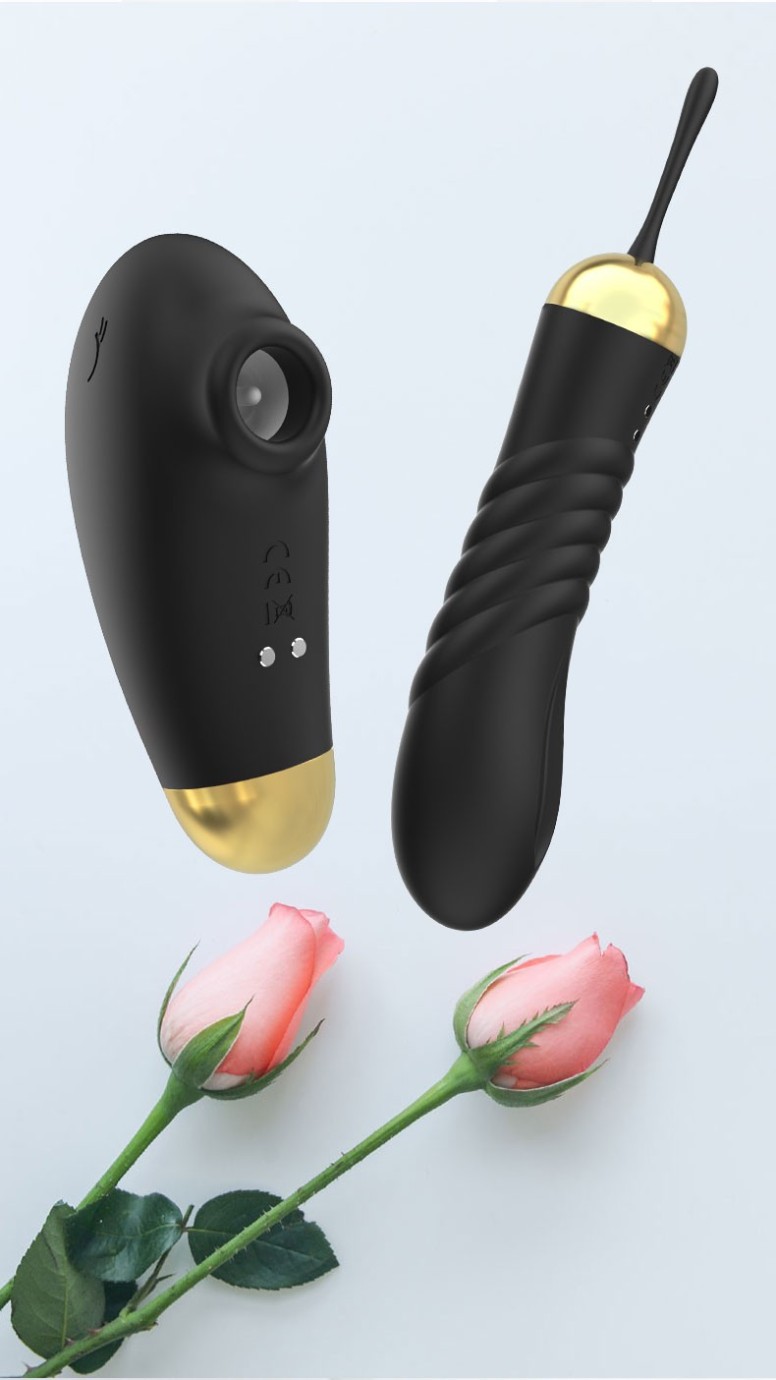 Nyomás eszközből és pulzátorból álló készlet – Pleasurix Duo