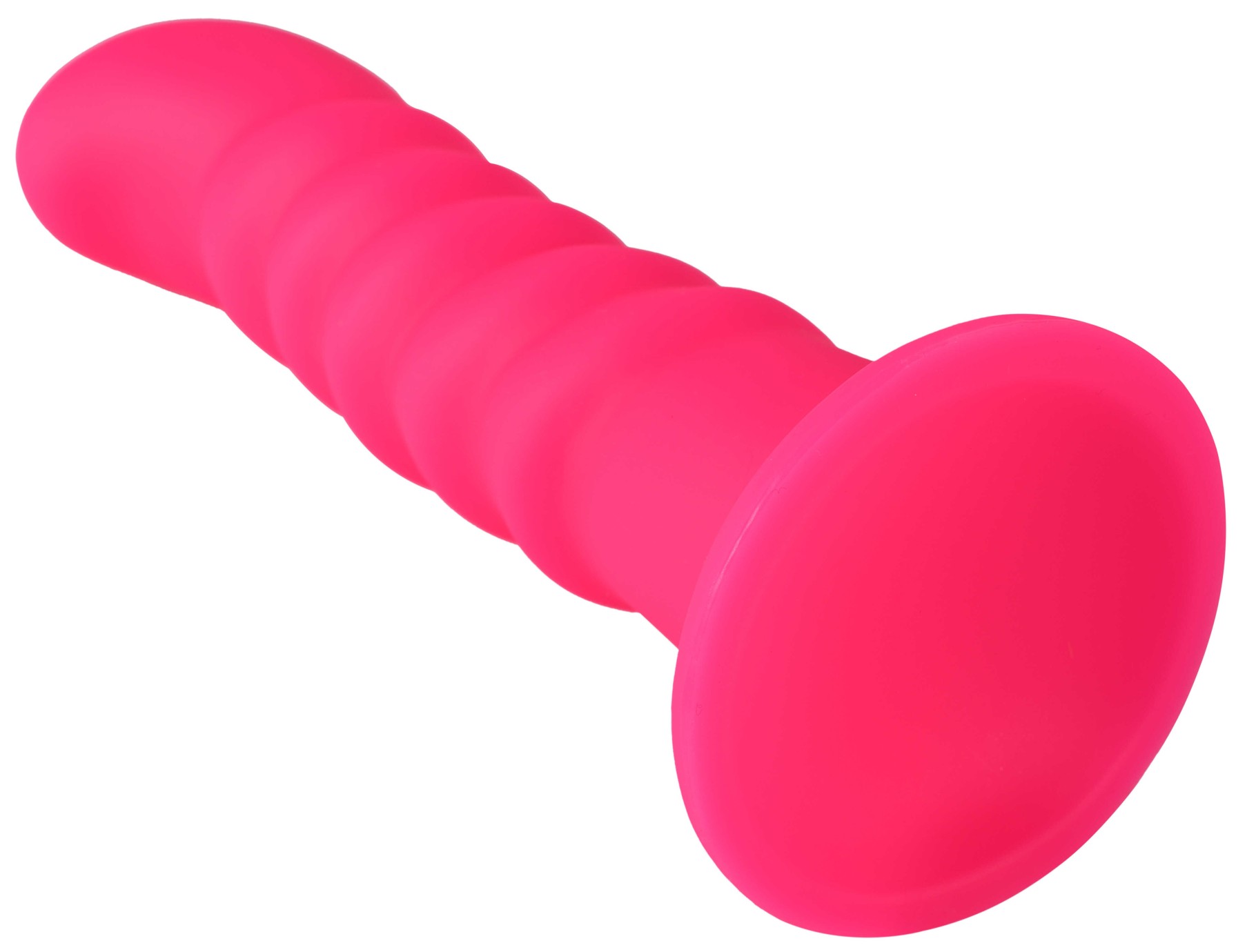 Hot Pink szilikon dildó tapadókoronggal (18 cm)