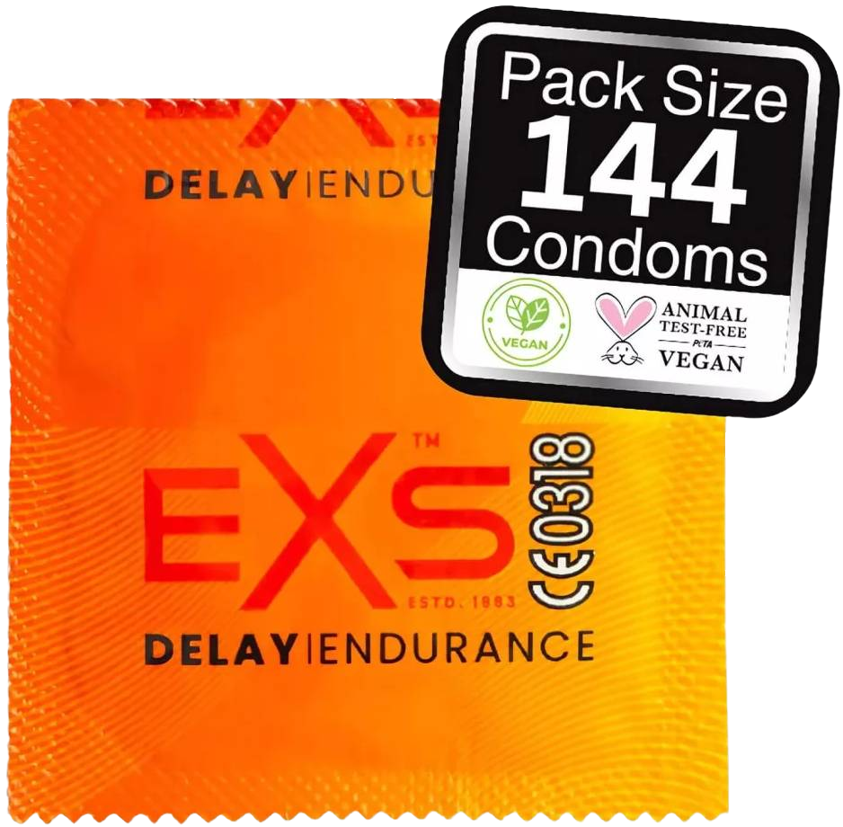 EXS Delay – csillapító óvszerek (144 db)