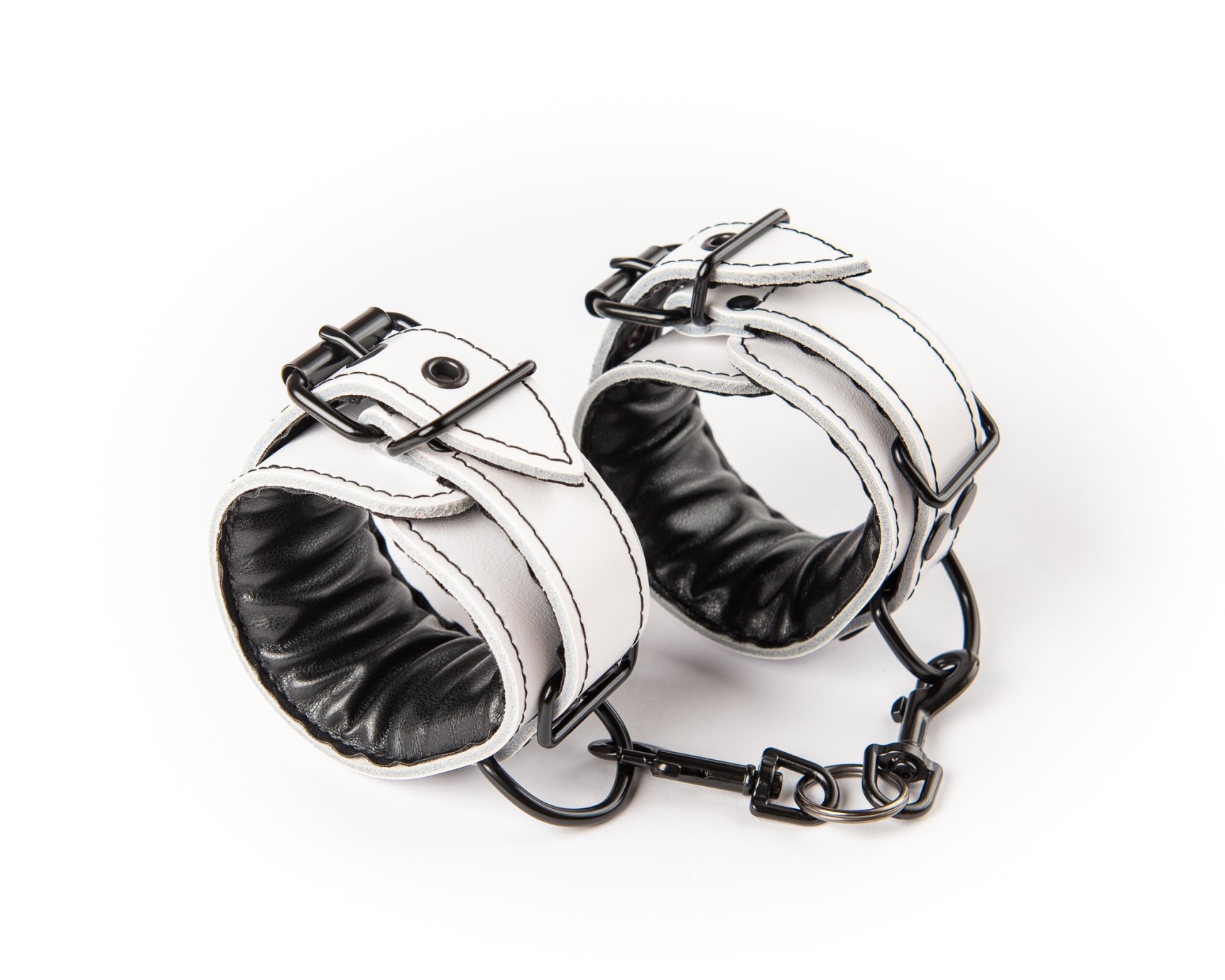 Fehér bőrből készült bilincs Sexy Elephant – Aria Wrist