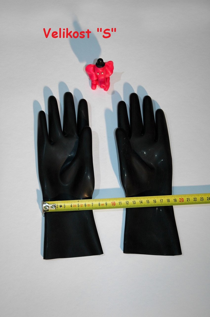 Latex kesztyű - méretek \ "S \"