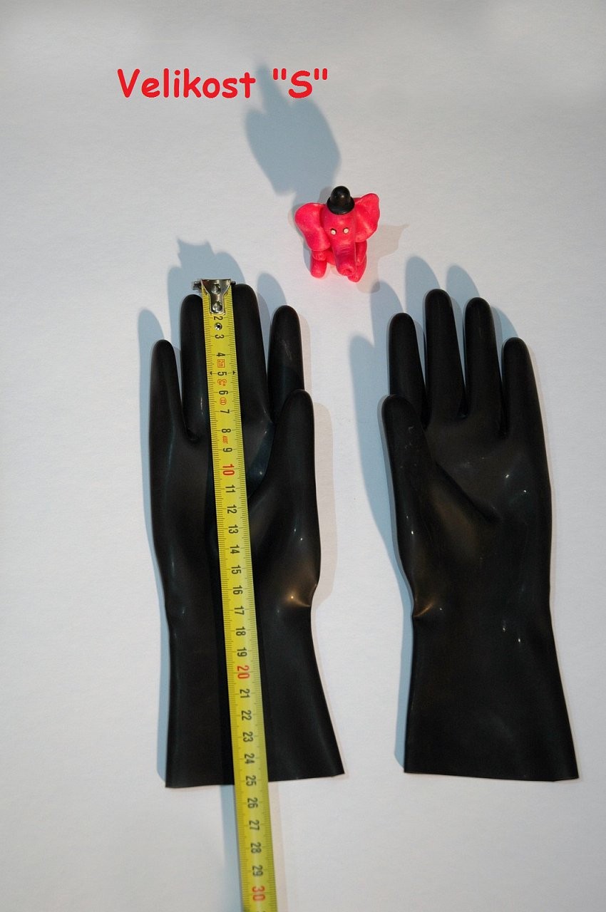Latex kesztyű - méretek \ "S \"