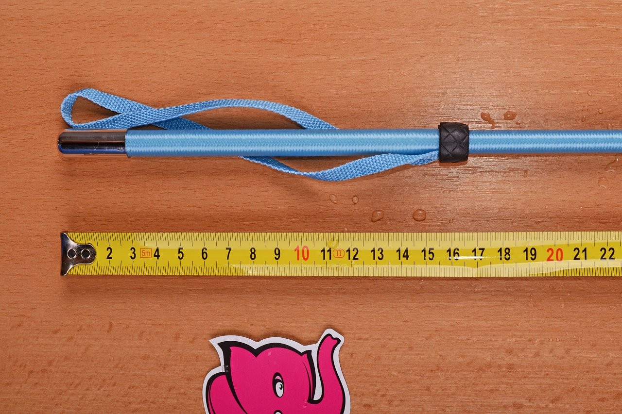Kék ostor 60cm - megmérjük a nyél hosszát