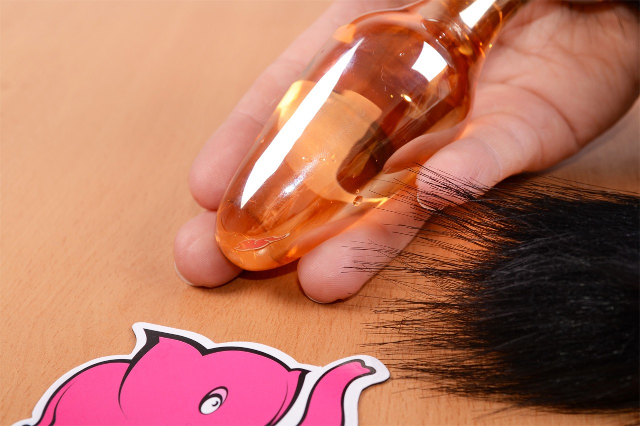 Anális csatlakozó Cat Tail - kézzel