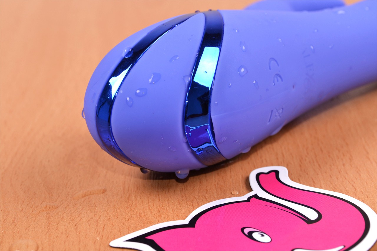 Dream Bunny rotációs vibrátor, aranyozás közelről