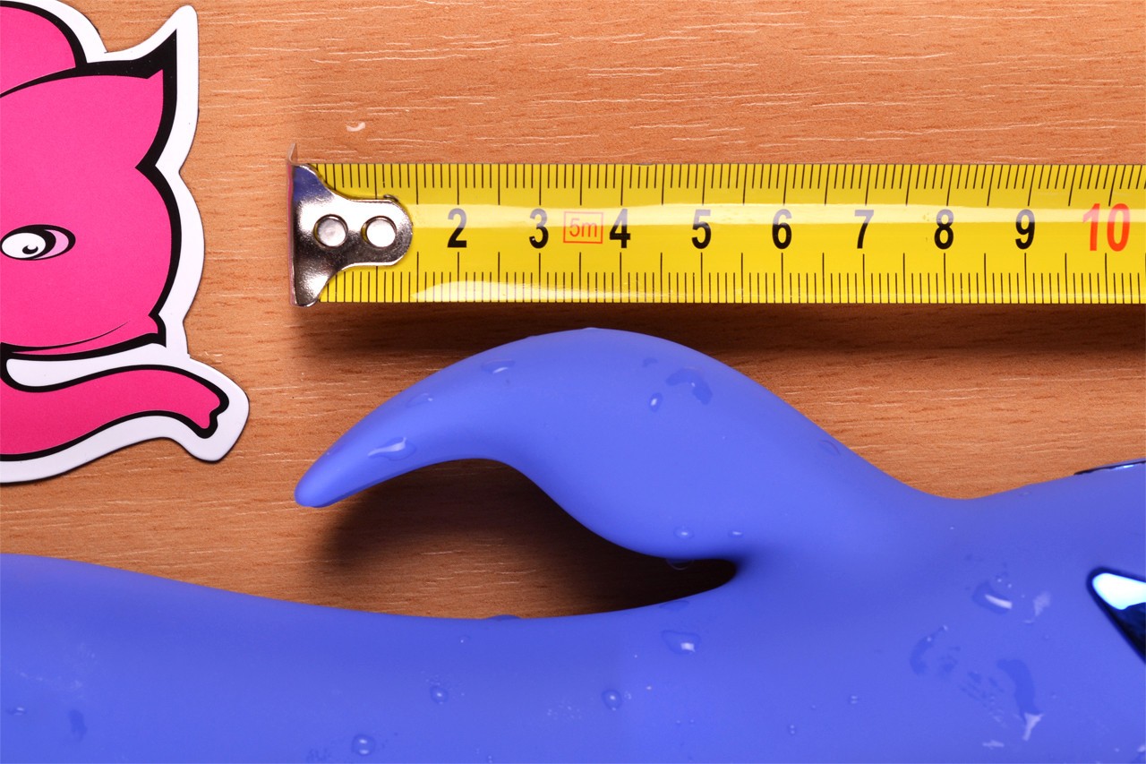 Dream Bunny rotációs vibrátor, nyúlványméret a csiklón