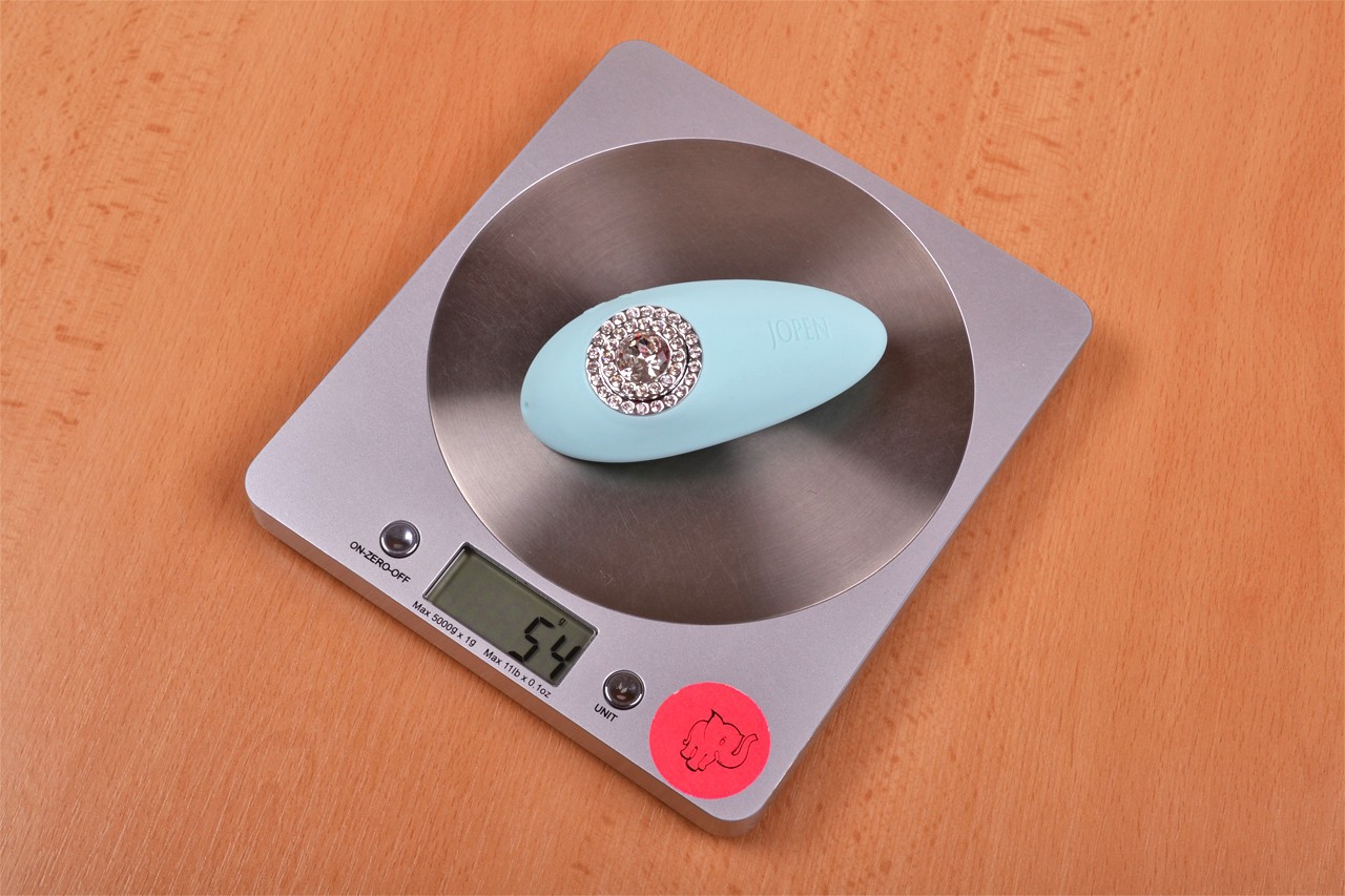 Türkiz Diamond masszázsvibrátor - súly