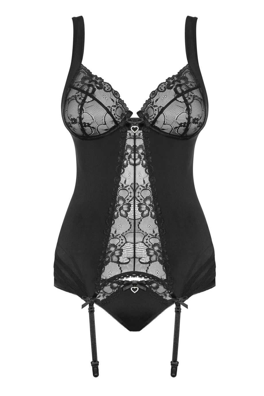 Megszállott fűző Heartina Black