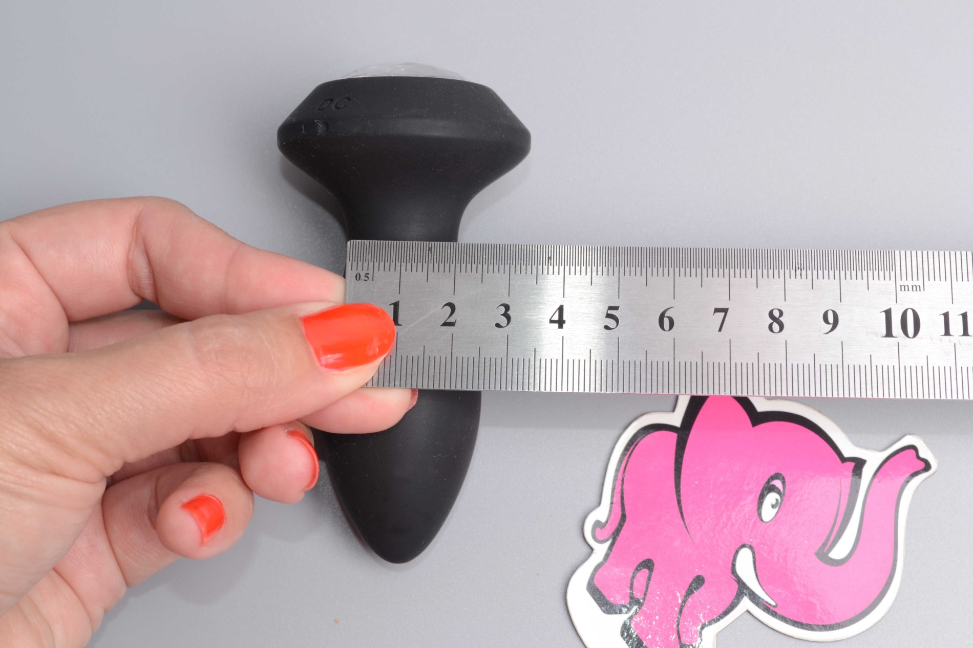 Diamond Vibe vibrációs anális dugó, méretek, nagy