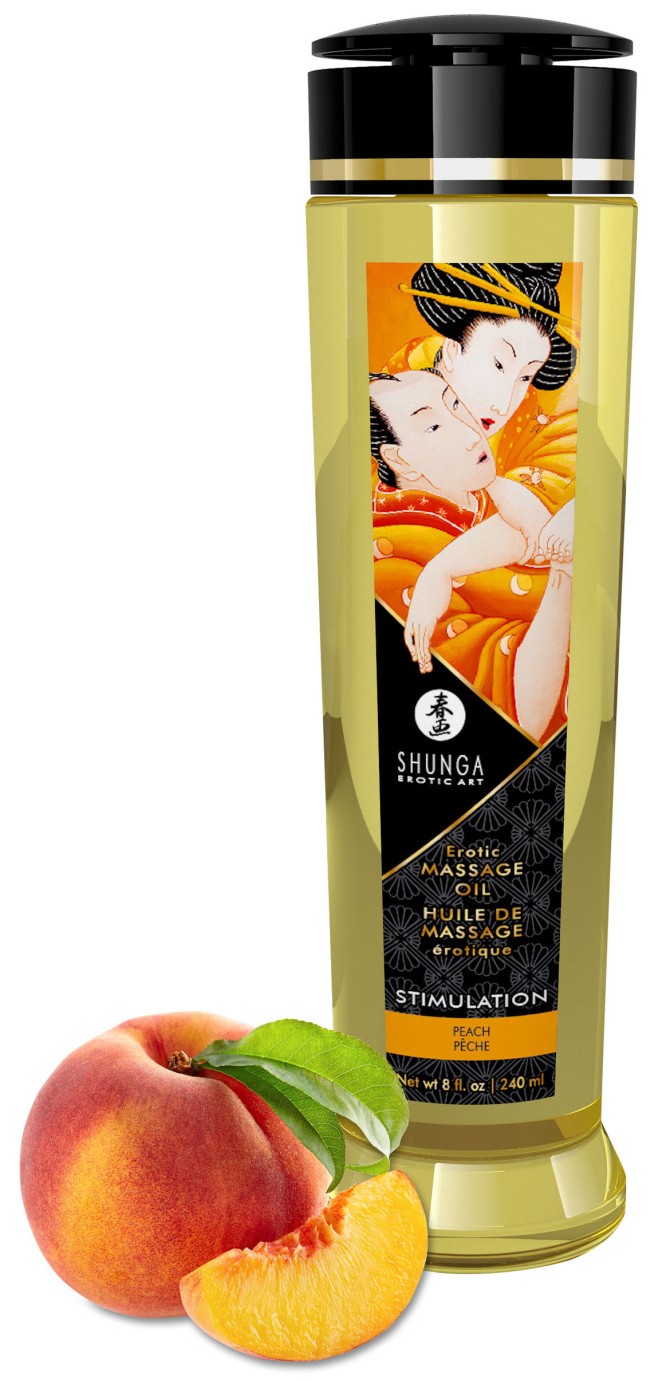 Shunga Stimulation Barack masszázsolaj (240 ml)
