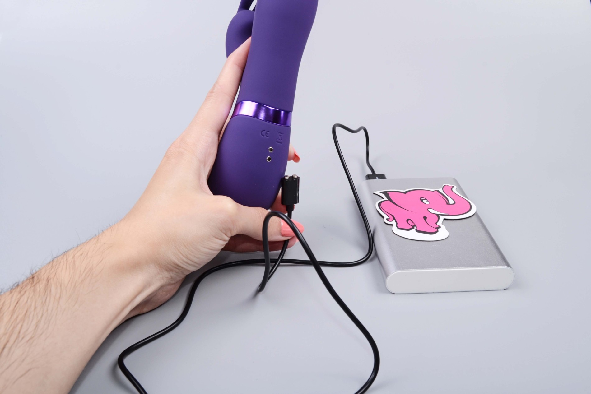 Viver Bunny forgó vibrátor, töltés