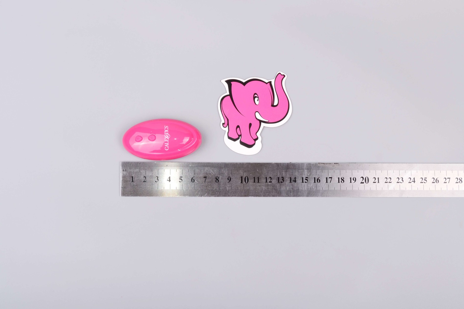 Little Pleasure vibrációs csokornyakkendő, méretek