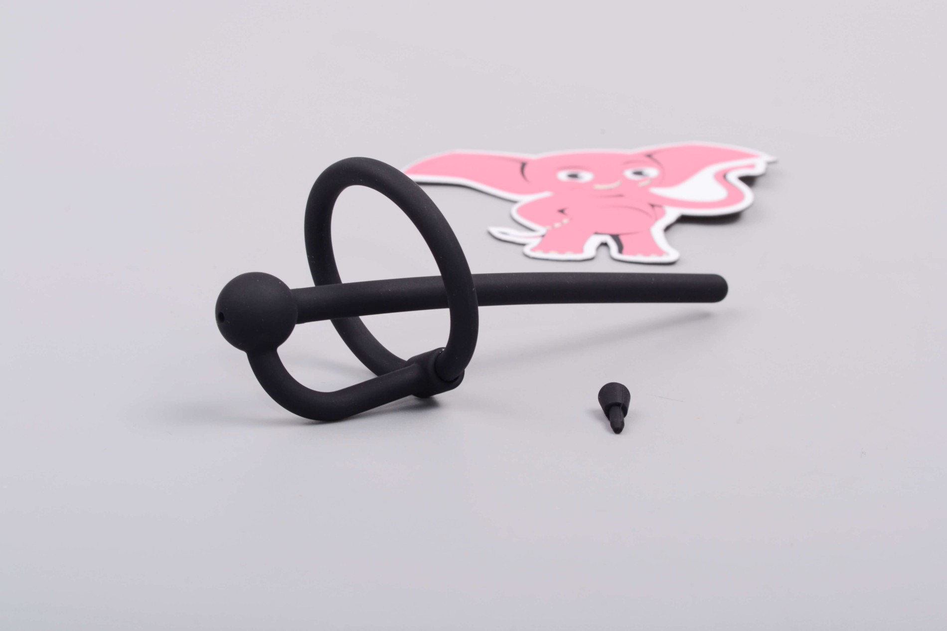 Szilikon spermiumdugó gyűrűvel és dugóval Pissing Pleasure (6 mm)