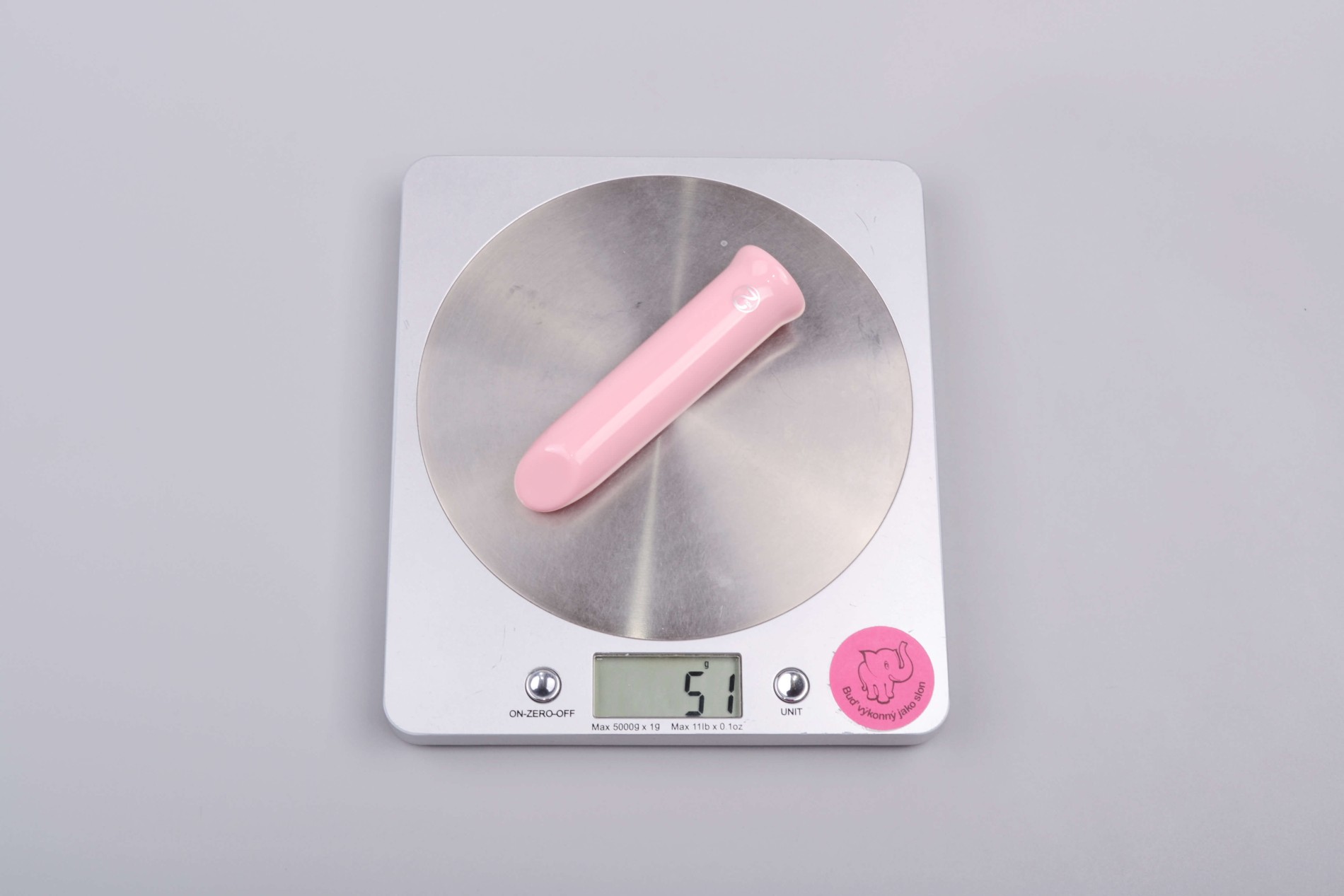 ChaCha mini vibrátor, mérleg