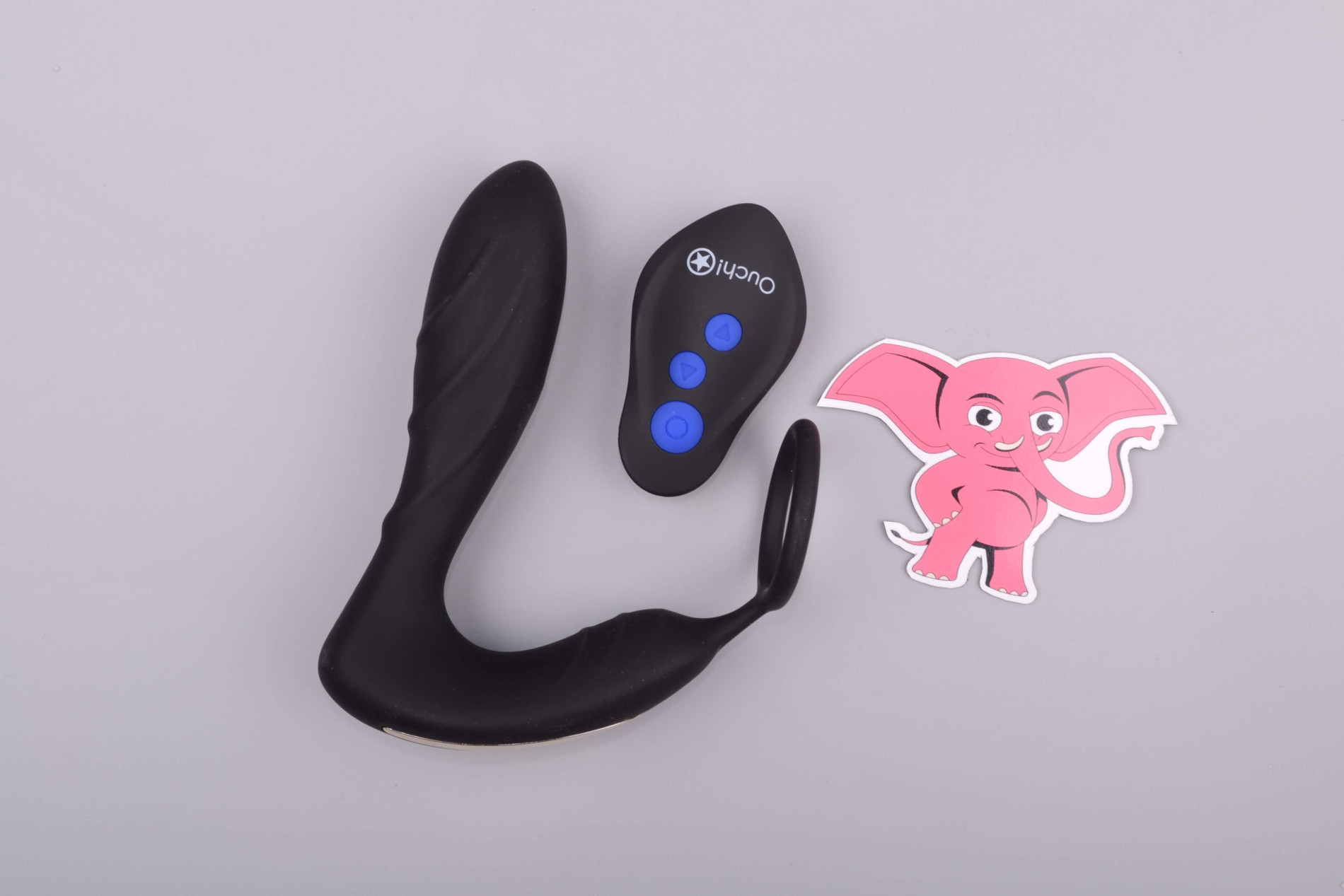 Anális csatlakozó az electrosexhez Load of Pleasure erekciós gyűrűvel és távirányítóval