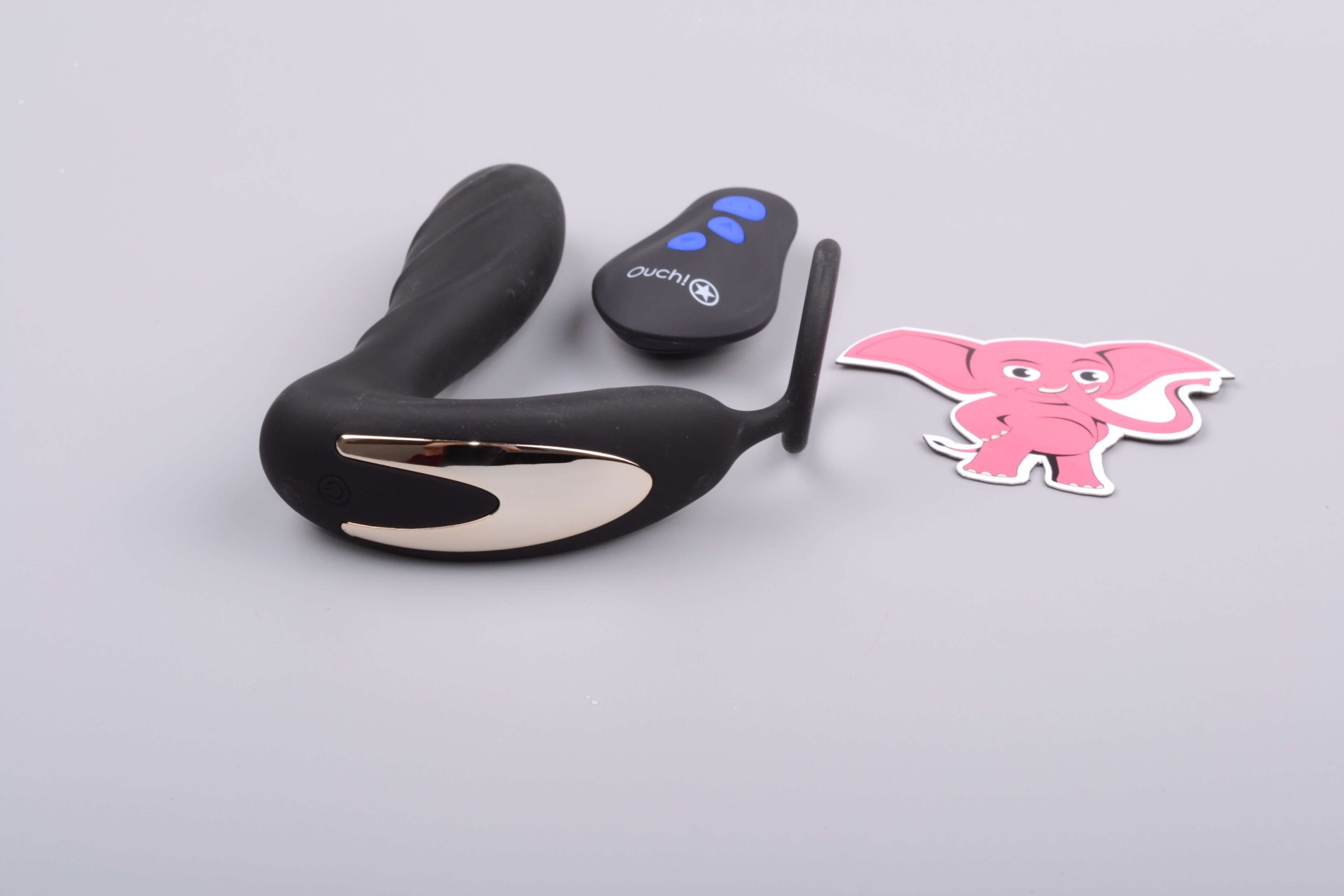 Anális csatlakozó az electrosexhez Load of Pleasure erekciós gyűrűvel és távirányítóval