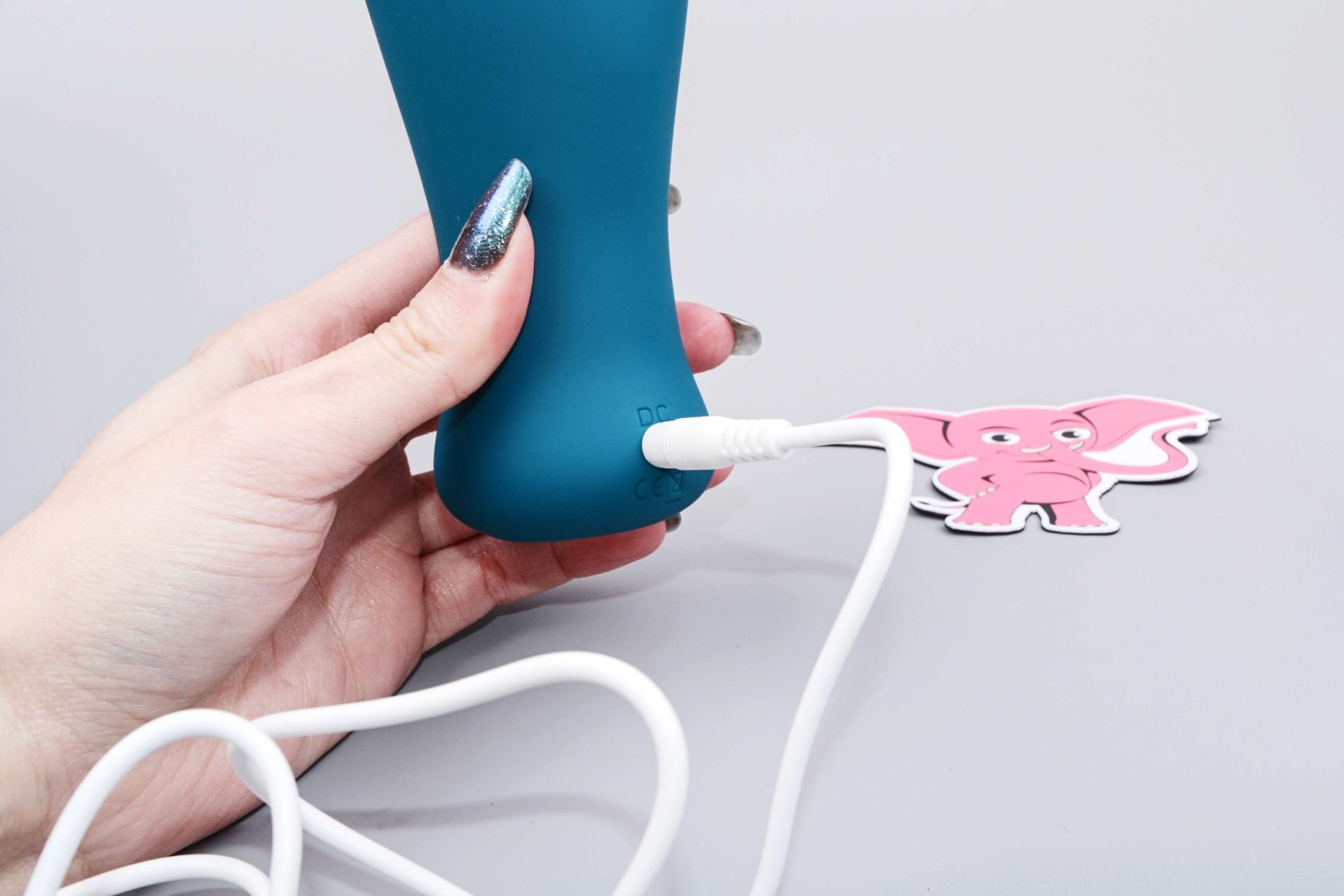 Stag-Beetle vibrációs páros maszturbátor (16,2 cm), tölthető