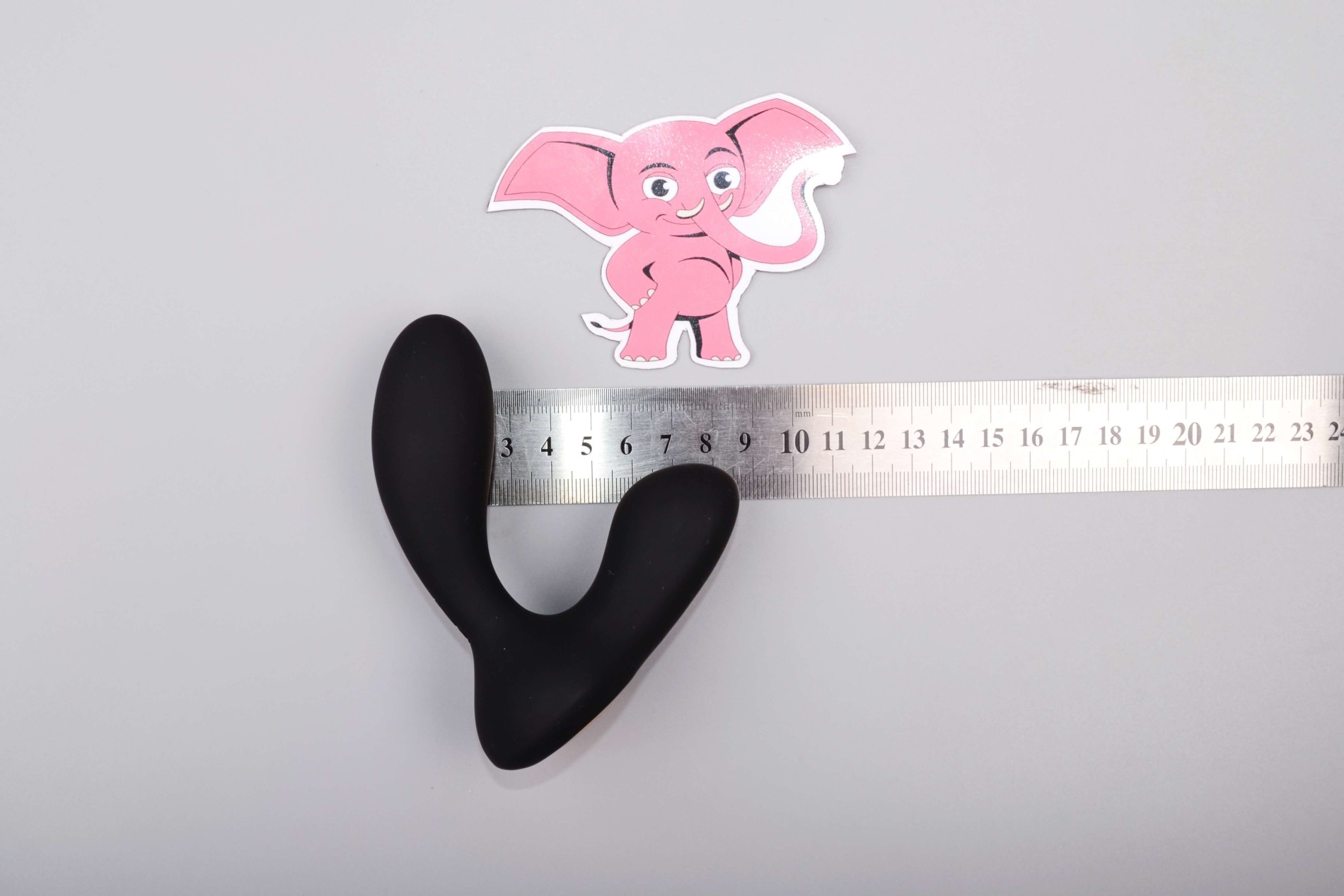 Vibrációs anális csatlakozó Svakom Vick Neo mobil alkalmazással, méretekkel